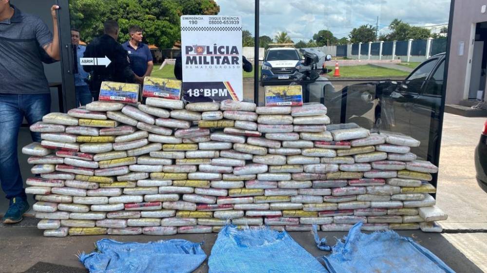 Polícia apreende 5,2 toneladas de entorpecentes  só no ano de 2026