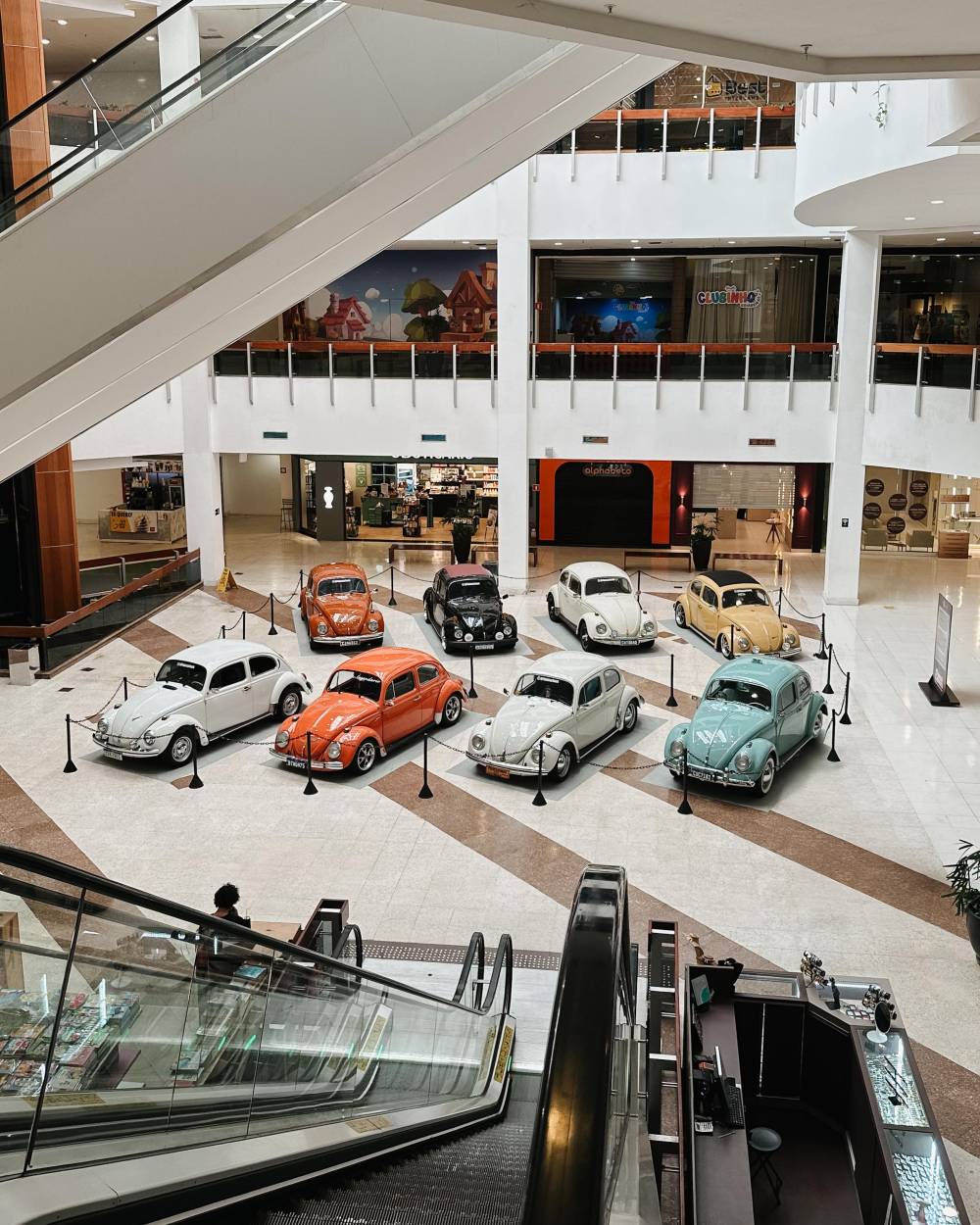 Exposição “Fusca Lovers” reúne modelos icônicos no Goiabeiras Shopping a partir desta segunda (11)