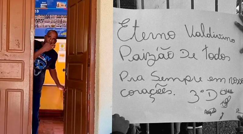 Chamado de “Paizão” por alunos, servidor morto em ação da PM é homenageado no Liceu Cuiabano
