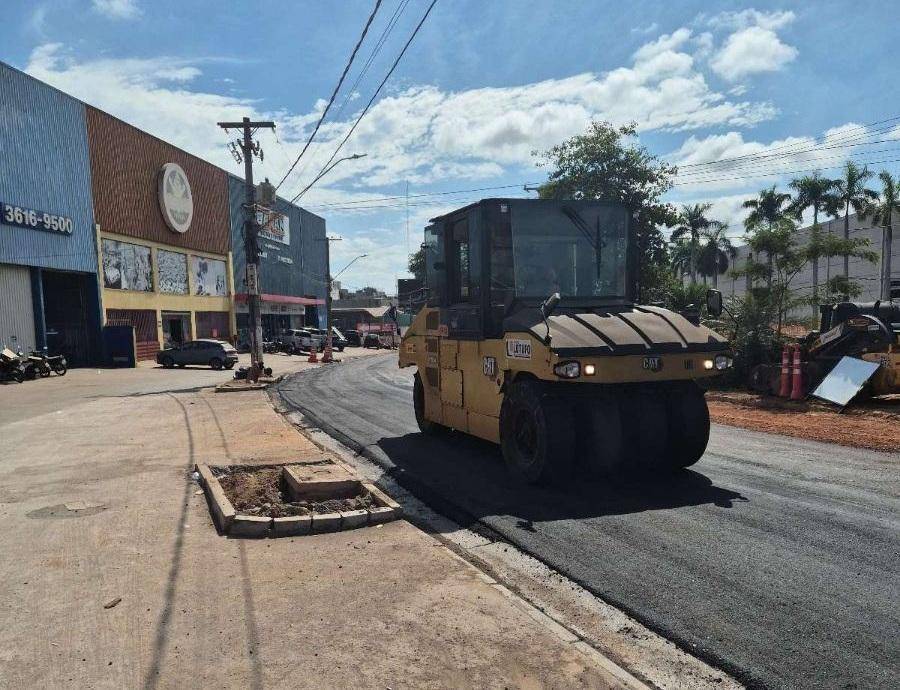 Obras do BRT fecham cruzamentos na Prainha e alteram trânsito em Cuiabá neste fim de semana