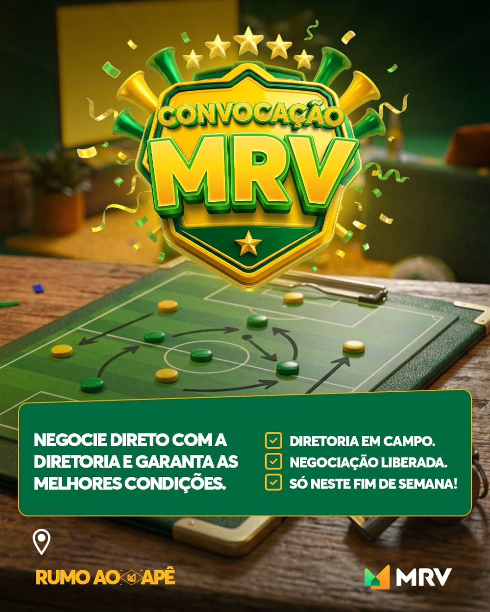 Em ação inédita, MRV mobiliza diretoria para negociar imóveis diretamente com clientes 