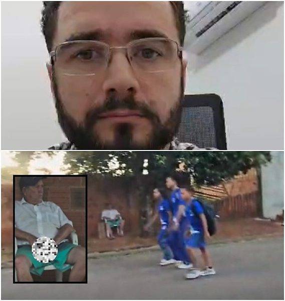 Idoso flagrado se masturbando em frente a uma escola, em Pontes e Lacerda é ouvido e liberado