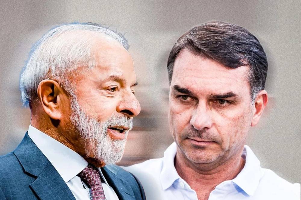 Futura/Apex: no 2º turno, Lula tem 48,1% e Flávio Bolsonaro, 42,9%