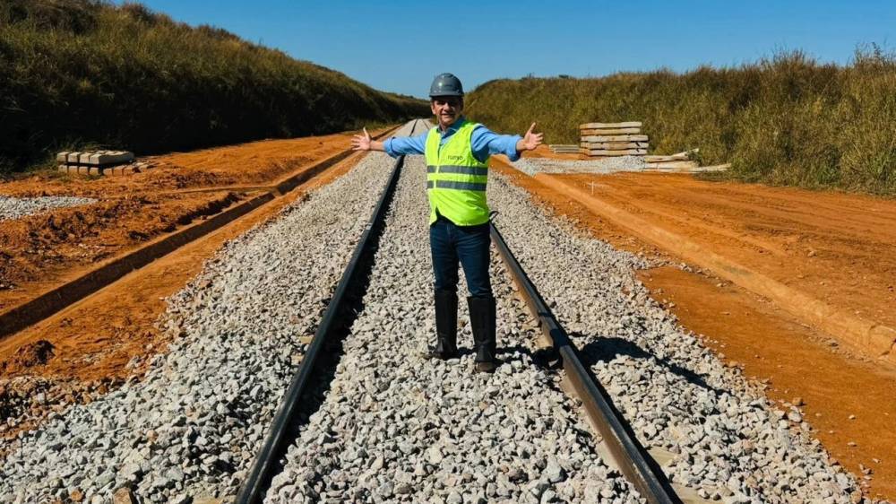 Wilson Santos visita Terminal de Dom Aquino e destaca a importância da expansão ferroviária em MT