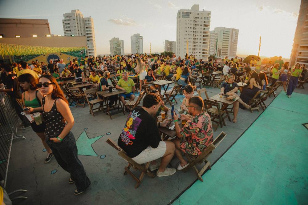 “Torcida Rock” movimenta jogo entre Brasil x Noruega no terraço do Goiabeiras neste domingo (5)