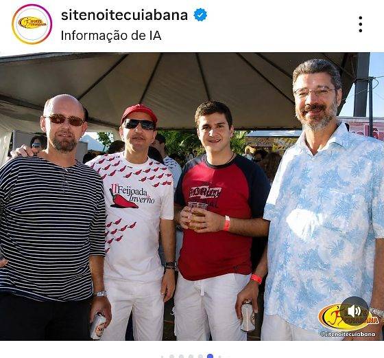 Noite Cuiabana traz registro de Dante de Oliveira na Feijoada de Inverno um ano antes de morrer