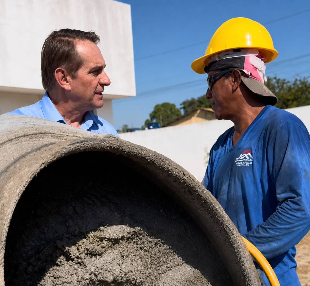 De obra abandonada a UBS para 40 mil moradores: Wilson Santos acompanha reta final das obras no São João Del Rey