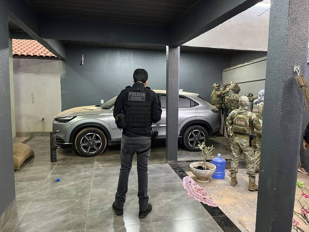 Operação Libertas mira facção que cobrava taxa de comerciantes para deixar estabelecimentos funcionarem em Nova Mutum