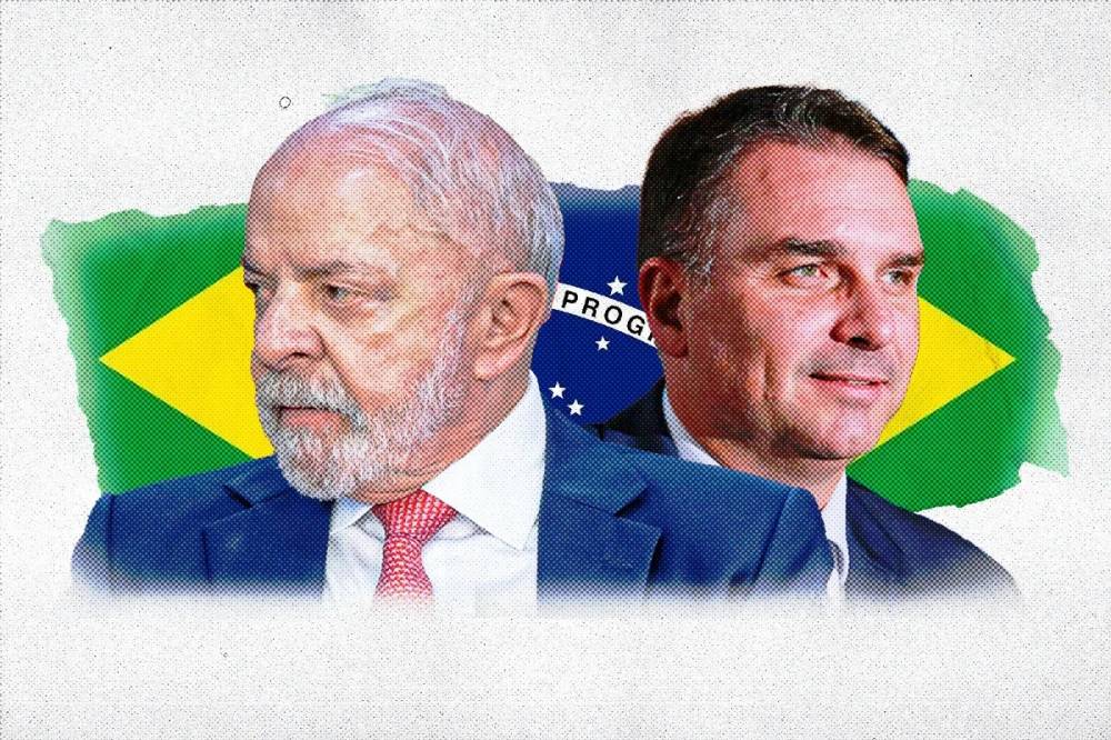  Lula tem 49,2% contra 42,9% de Flávio Bolsonaro no 2º turno