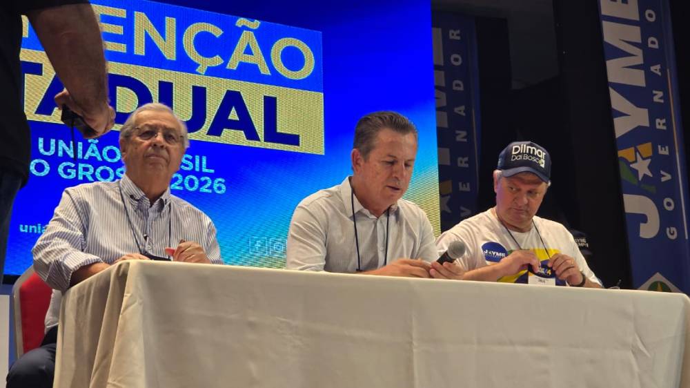 Jayme consegue grande apoio durante a convenção do União Brasil