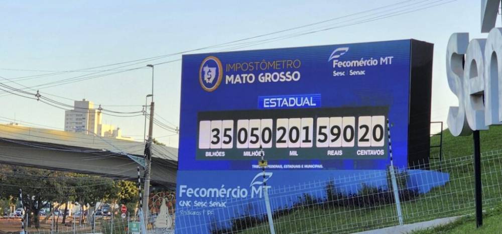 Impostômetro atinge R$ 35 bilhões em arrecadação de tributos 