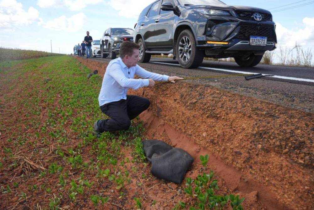 Sinfra rescinde contrato com empresas e obras em trechos da MT-170 onde o asfalto estava esfarelando