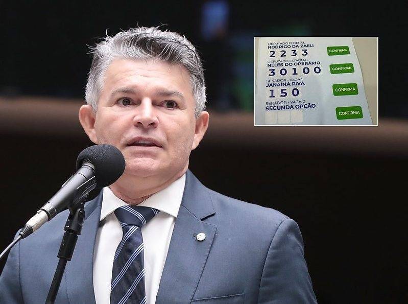 Rodrigo da Zaeli tira José Medeiros de santinhos