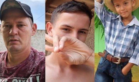Polícia investiga morte de pai e 2 filhos  em Nova Monte Verde