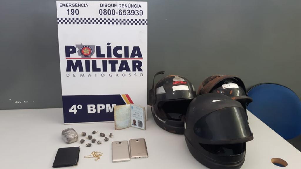  PM desarticula quadrilha de roubo de carro e tráfico de droga