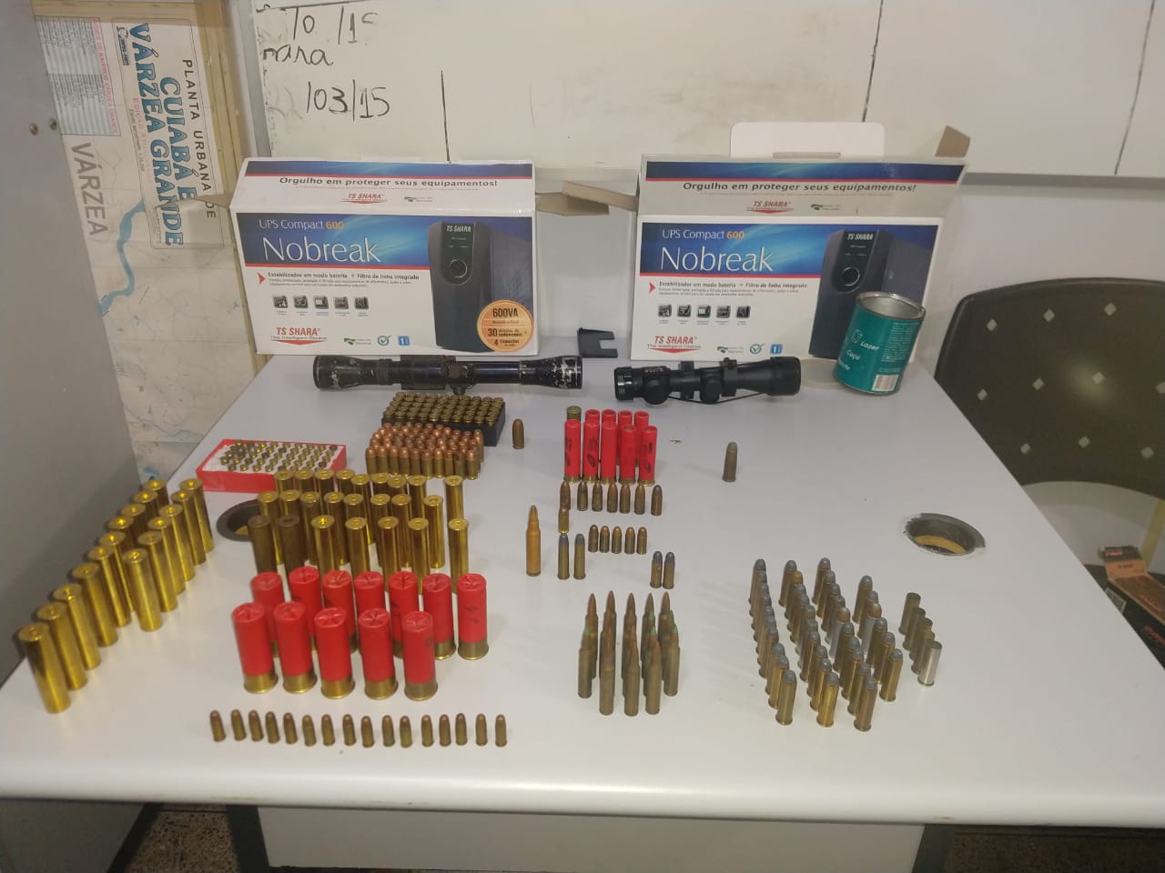 Apreendidas 16 armas de fogo e munições em investigações da morte de empresário