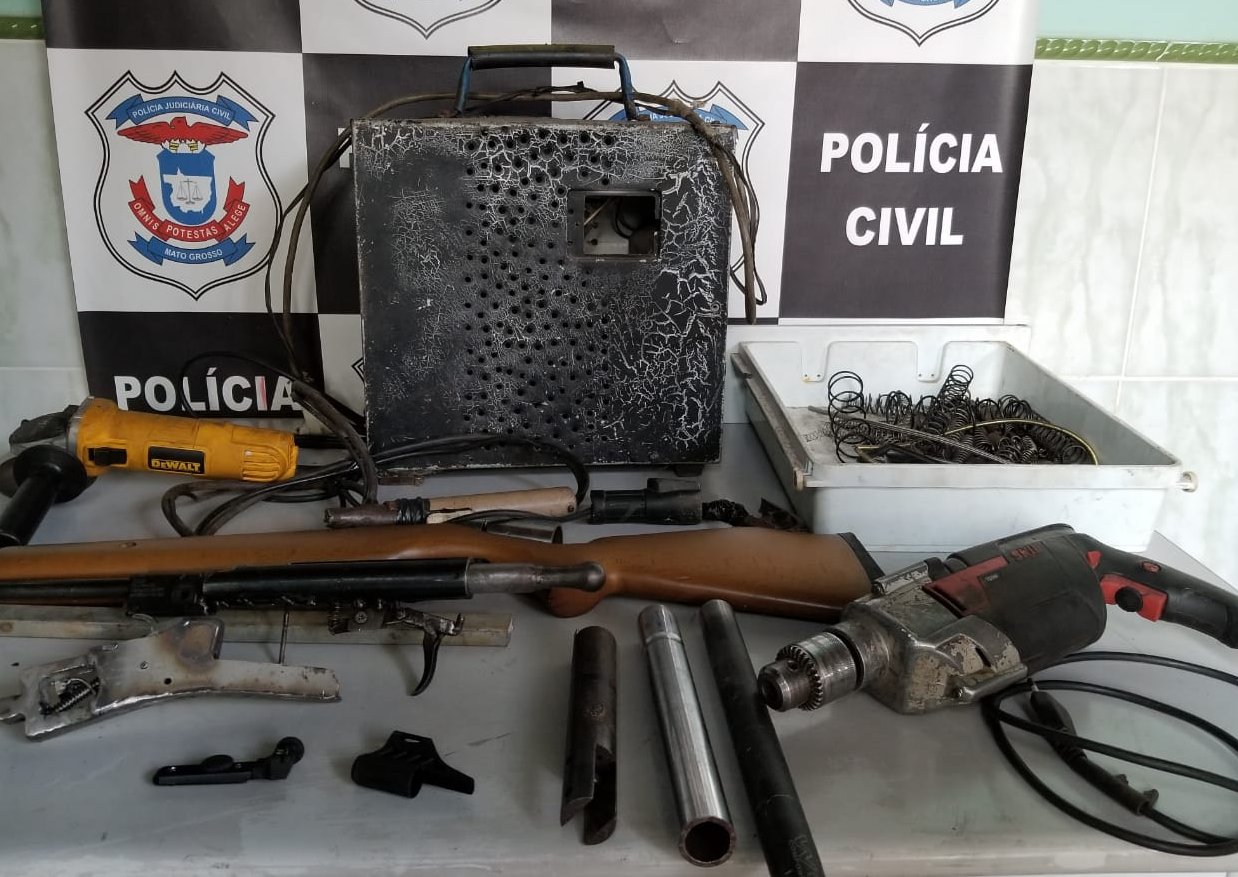 PJC fecha fábrica de armas artesanais no interior