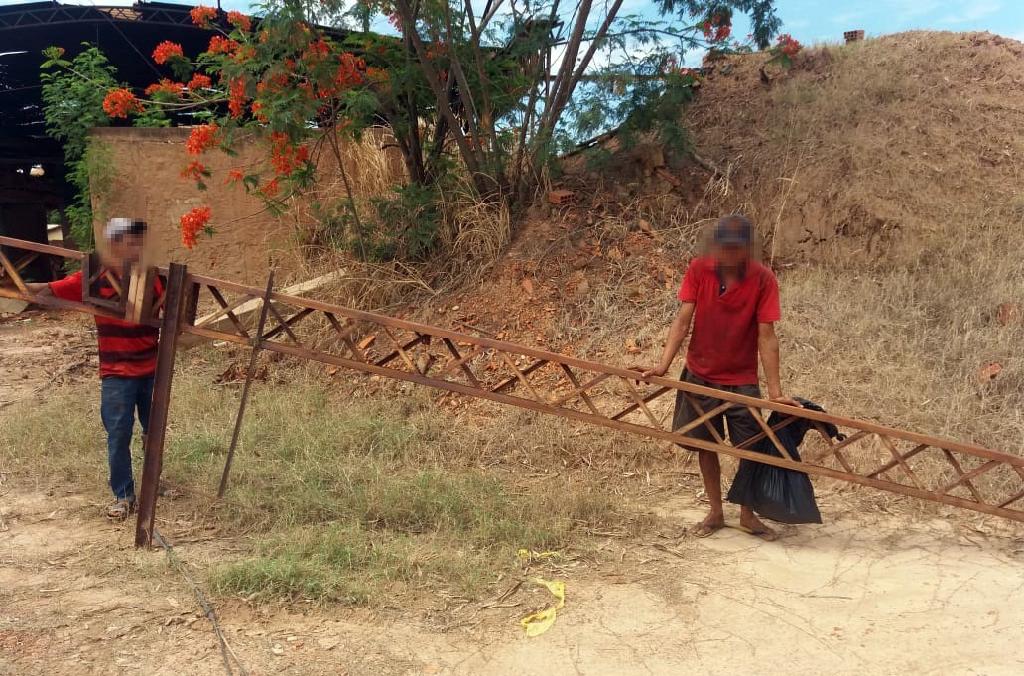 Dupla é presa por furto de torre em Várzea Grande 