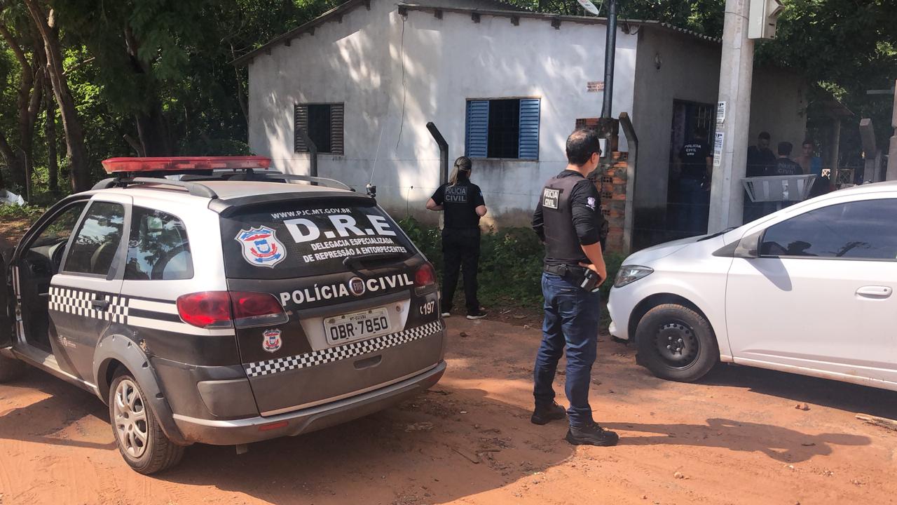 Operação prende 22 acusados de tráfico de drogas em MT