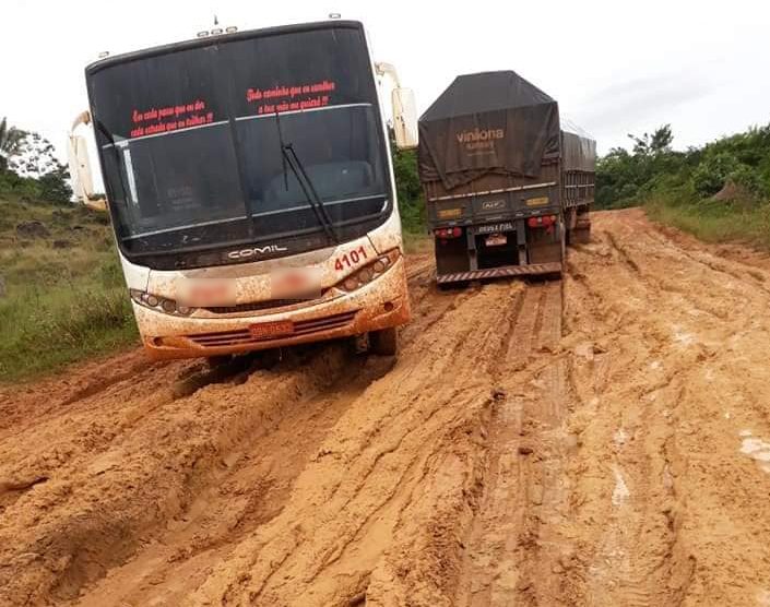 Isolamento de municípios de MT por conta de atoleiros em estradas repercute na mídia nacional