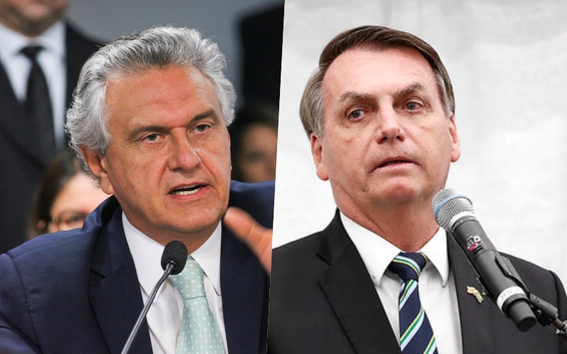 'Ele que deve explicar', diz Caiado, sobre aglomeração causada por Bolsonaro