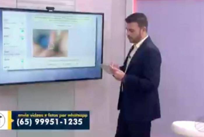 NUDE: TV Centro América deixa vazar imagem de pênis em telejornal 