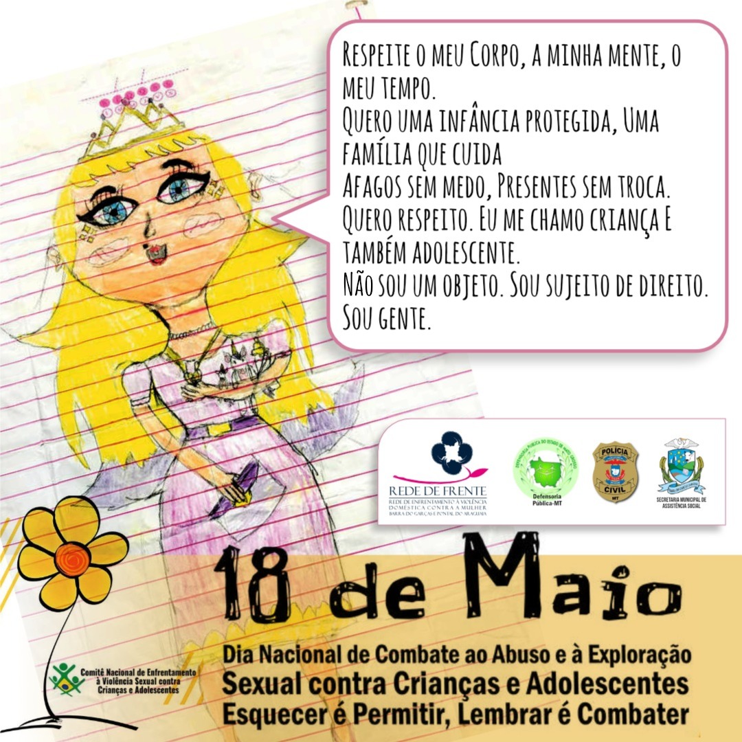 Polícia Civil presenteia vítimas no mês de Combate ao Abuso Sexual Infantil