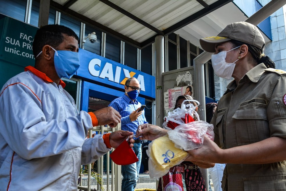 Agências da Caixa em Cuiabá são reabertas após higienização devido diagnóstico de Covid-19 em funcionários
