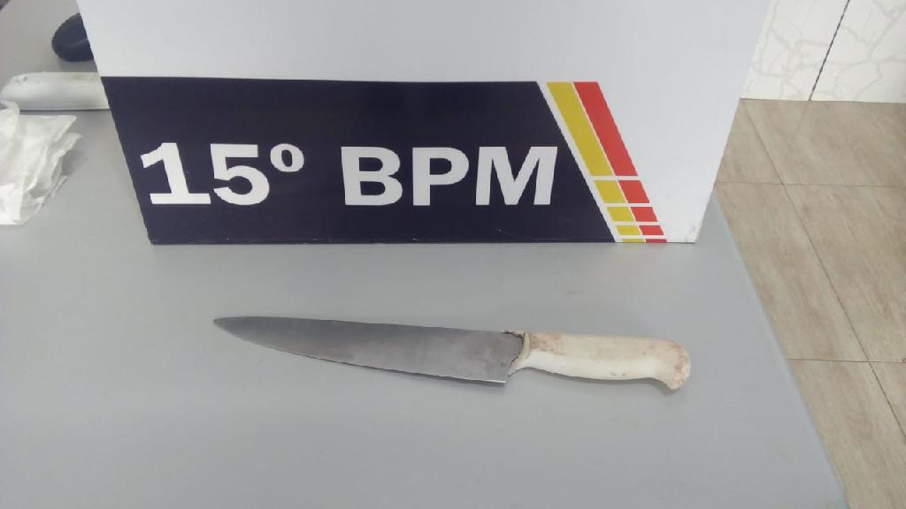 PM prende marido, salva vítima e impede feminicídio