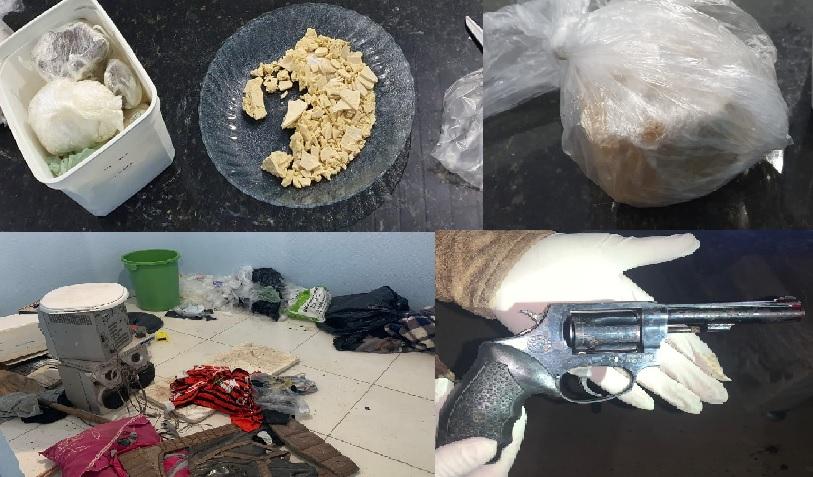 Rotam identifica casa usada como laboratório do tráfico de drogas em bairro de Cuiabá