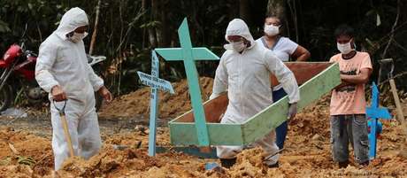 Brasil se aproxima de 56 mil mortes por Coronavírus e infecção mantém escalada