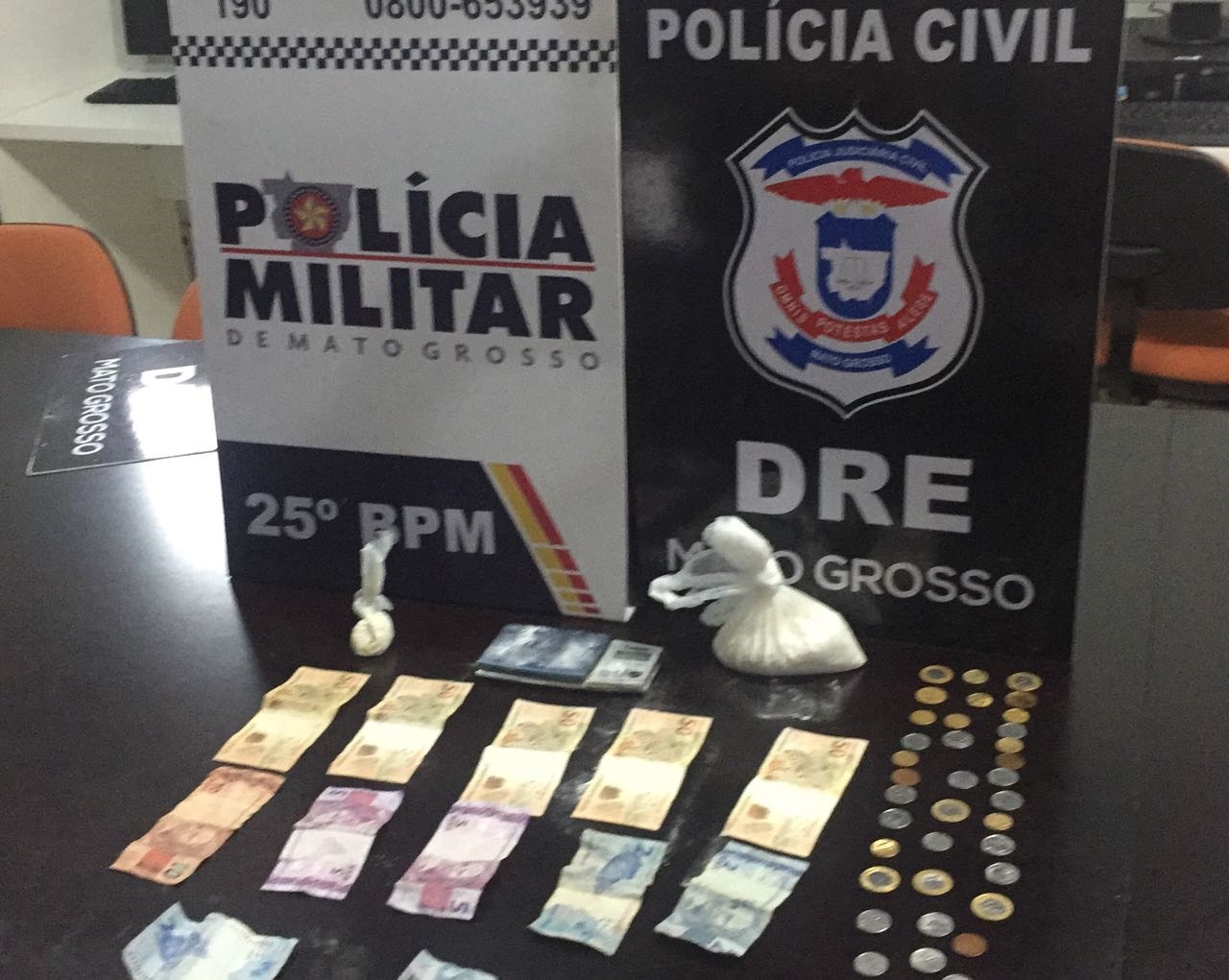 Ação integrada cumpre mandados e combate o tráfico doméstico em Várzea Grande