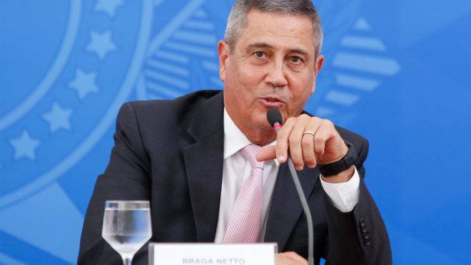 EPIDEMIA NO PALÁCIO: Braga Netto é 7º ministro de Bolsonaro diagnosticado com Coronavírus