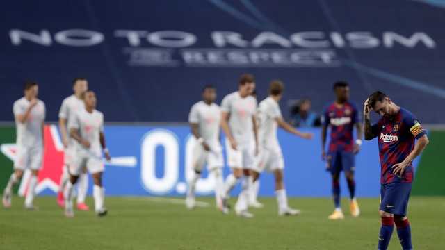 Acredite se quiser: em jogo histórico, Bayern atropela o Barcelona e vai à semifinal da Champions