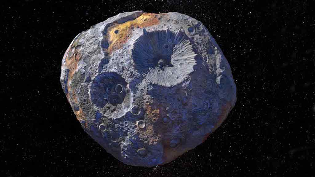 O asteroide que vale o PIB de todos os países do mundo