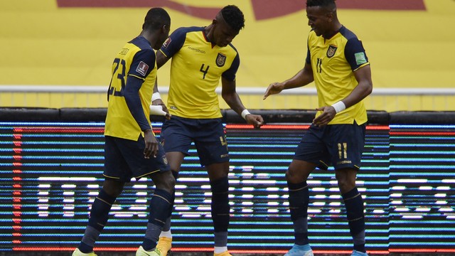 Com show de Arboleda, Equador goleia a Colômbia por 6 a 1 nas Eliminatórias