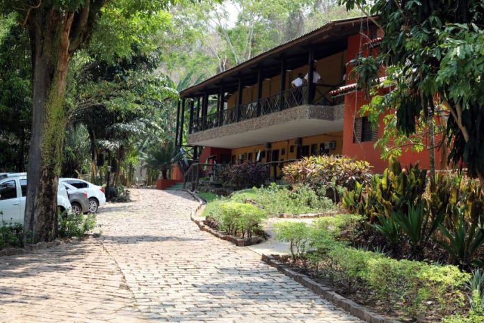 Hotel de MT vira modelo em preservação ambiental tratando esgoto com bananeiras