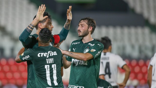 Palmeiras joga mal e empata com Libertad no Paraguai, pela Libertadores