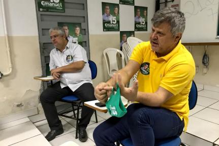 NÚCLEO DURO:  Emanuel escolhe Stopa para Secretaria de Educação e Vanderlúcio para Limpurb