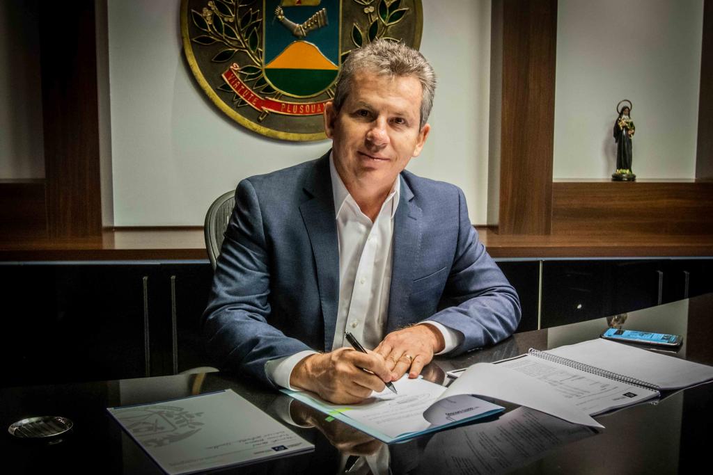  REUNIÃO COM PAZUELLO:  Mauro Mendes diz que ficou satisfeito com ministro da Saúde e confia que até julho 50% da população brasileira estará vacinada