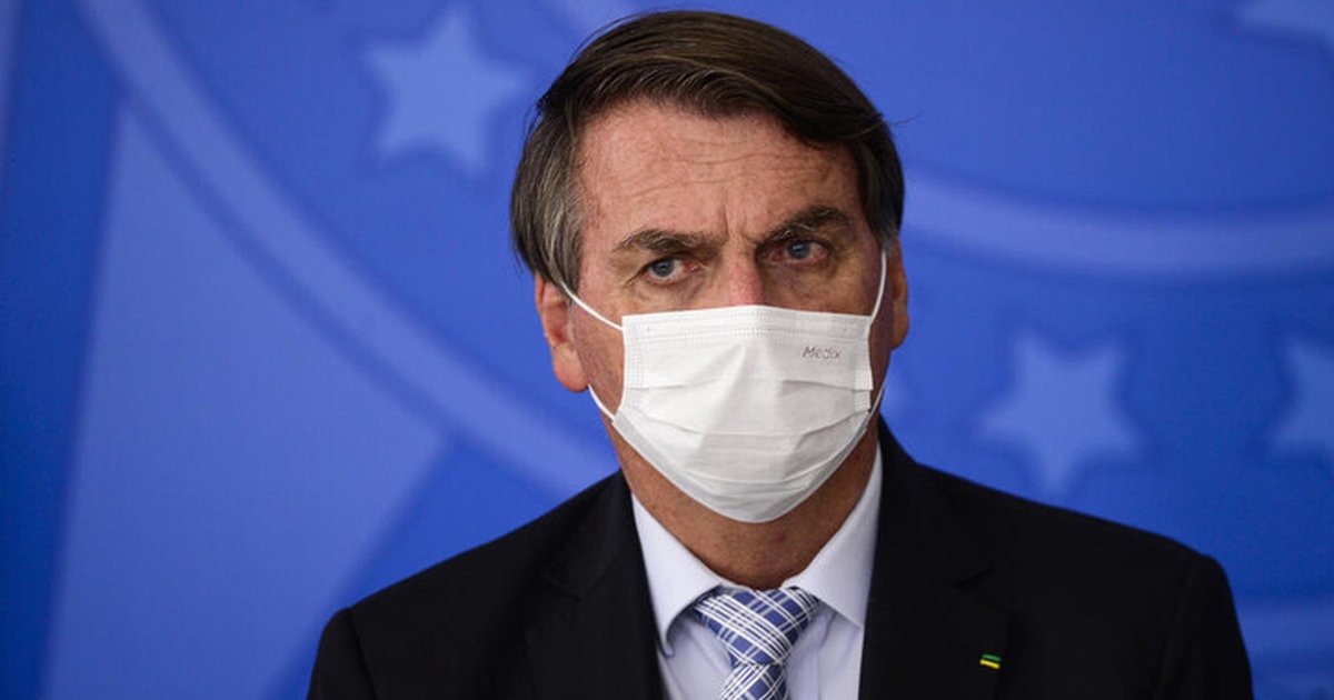 SERVIU DE LIÇÃO? Após entrevista de Lula, Bolsonaro usa máscara e sanciona lei que viabiliza compra de vacinas 