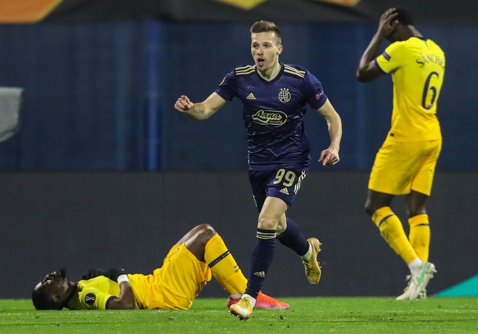 Tottenham perde duas vezes na Croácia e é eliminado da Liga Europa