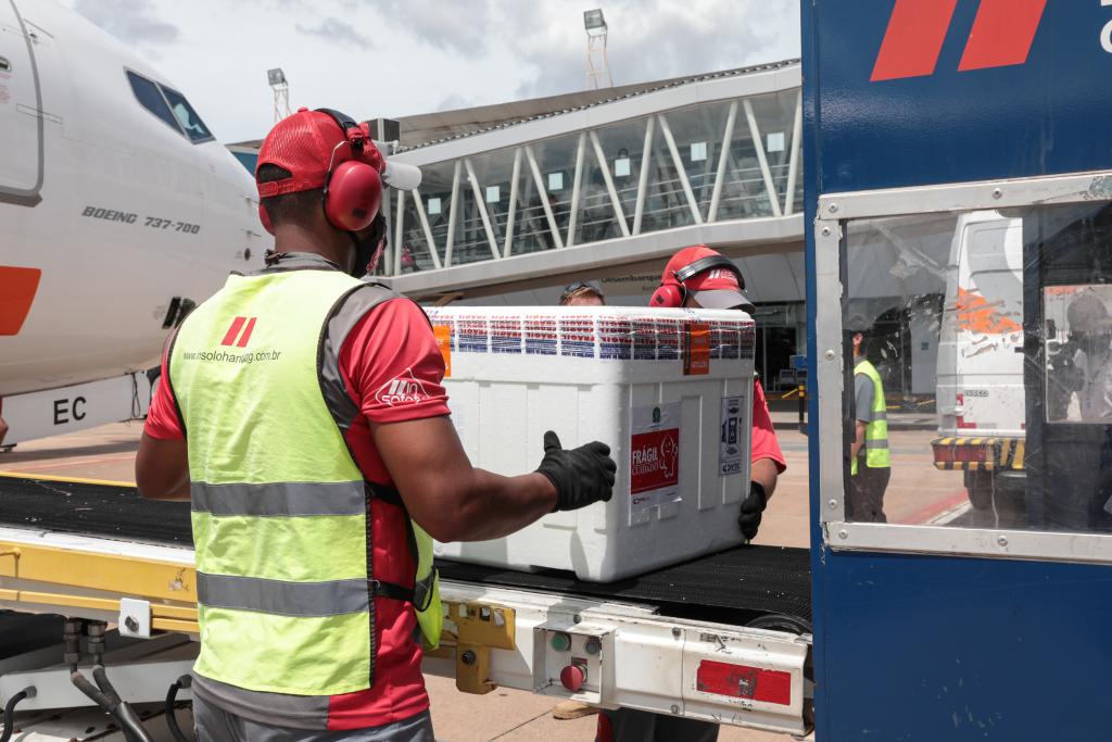 NOVA REMESSA: Mato Grosso recebe 58,7 mil doses de vacina neste sábado (20)