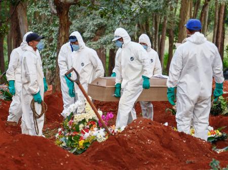 MÉDIA FÚNEBRE: MT registra 5 mortes por Covid-19 a cada hora 