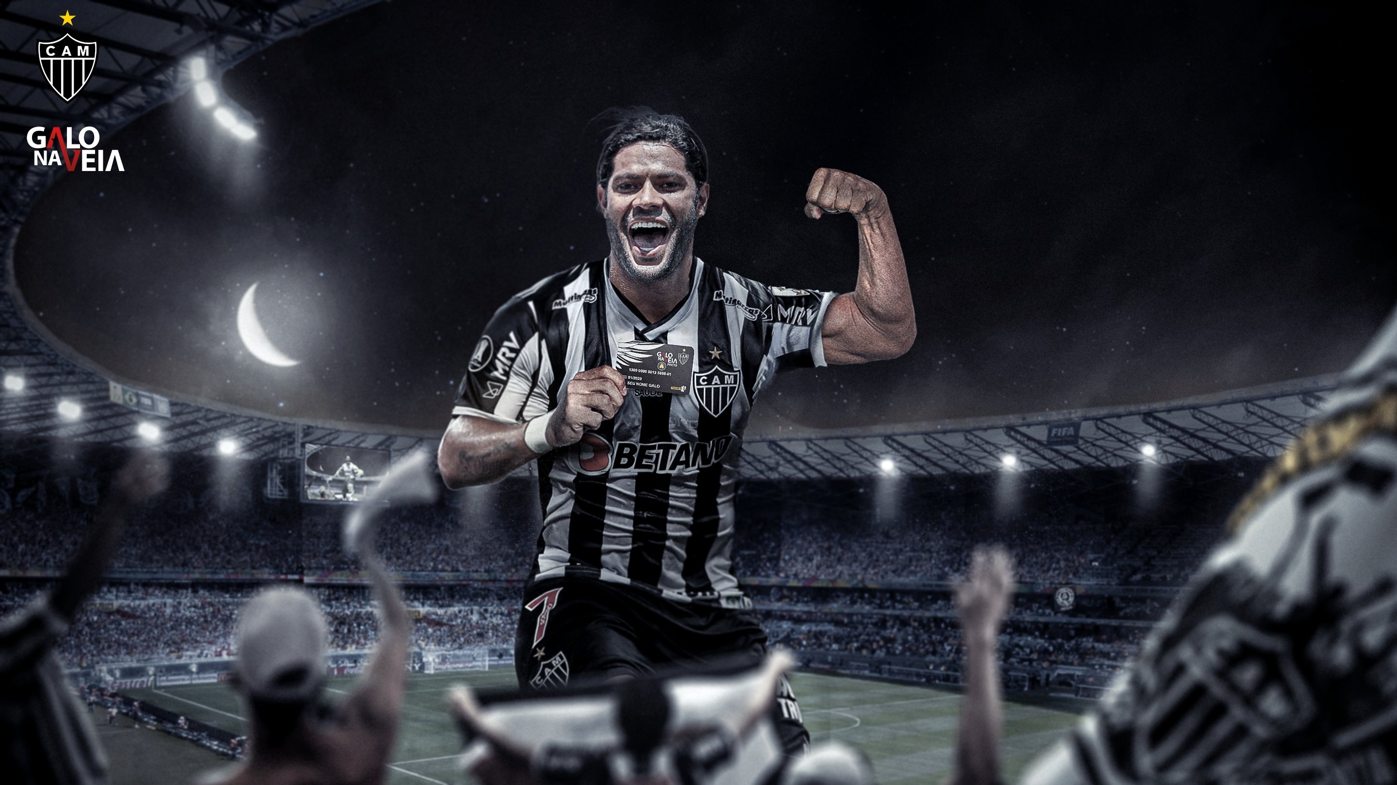 Com dois gols de Hulk, Atlético-MG vence América de Cali no Mineirão