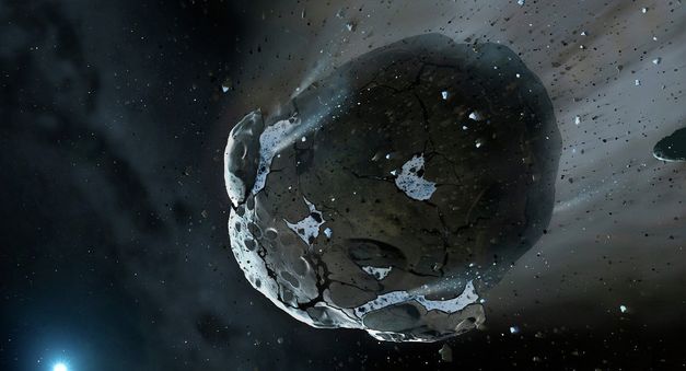 Asteroide gigante sobrevoa a órbita entre Terra e a Lua e só foi percebido horas antes