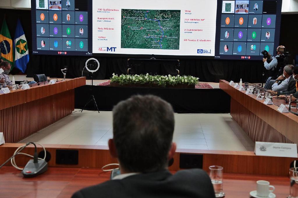 REPERCUSSÃO NACIONAL: Construção da 1ª ferrovia estadual de Mato Grosso é destaque em vários veículos de imprensa do Brasil