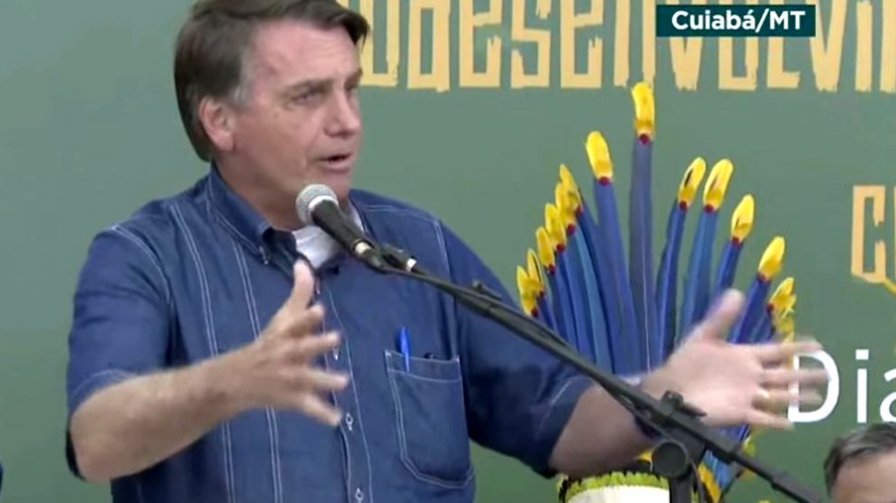 MEA CULPA: Durante evento em Cuiabá, Bolsonaro assume que precisa de entendimento com governadores e prefeitos