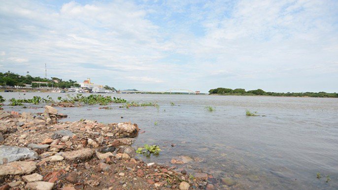 CRISE HÍDRICA: Sem chover nas nascentes em MT, Rio Paraguai enfrenta redução drástica no volume de água no MS