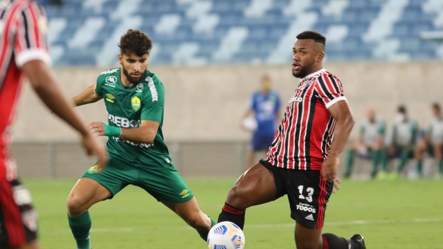ARENA PANTANAL: Cuiabá joga melhor, mas São Paulo segura empate no 0 a 0